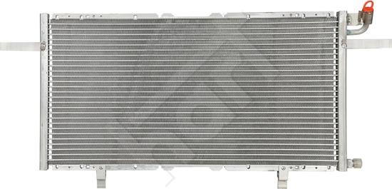 Hart 606 140 - Конденсатор, кондиціонер autocars.com.ua