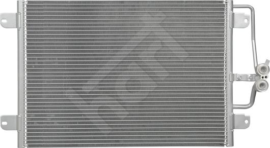 Hart 606 162 - Конденсатор, кондиціонер autocars.com.ua