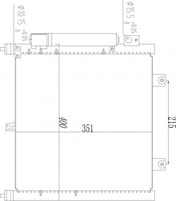 Hart 608 683 - Конденсатор кондиционера avtokuzovplus.com.ua