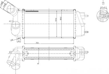 Hart 612 526 - Интеркулер autocars.com.ua