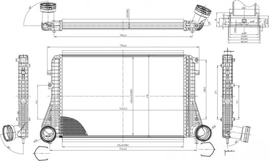 Hart 612 542 - Интеркулер autocars.com.ua