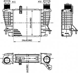 Hart 614 075 - Интеркулер autocars.com.ua