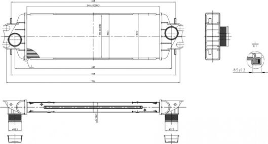 Hart 614 228 - Интеркулер autocars.com.ua