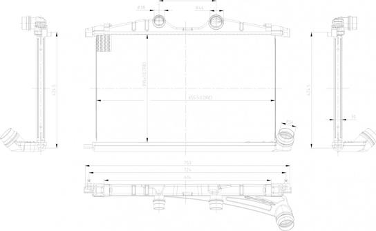 Hart 616 625 - Интеркулер autocars.com.ua