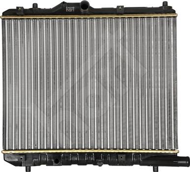Hart 618 147 - Радіатор, охолодження двигуна autocars.com.ua