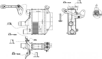 Hart 620 328 - Интеркулер, теплообменник турбины avtokuzovplus.com.ua