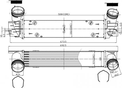 Hart 620 786 - Интеркулер autocars.com.ua