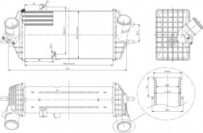 Hart 621 266 - Интеркулер autocars.com.ua