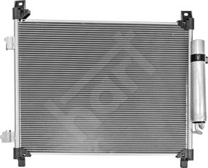 Hart 621 666 - Конденсатор, кондиціонер autocars.com.ua