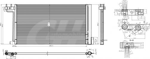 Hart 621 677 - Конденсатор, кондиціонер autocars.com.ua