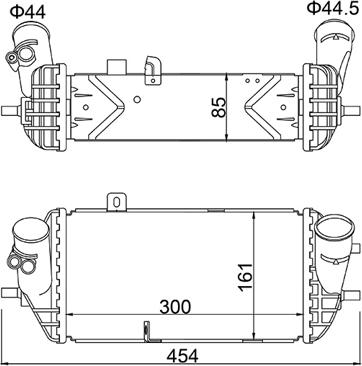 Hart 630 299 - Интеркулер autocars.com.ua