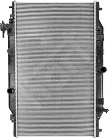 Hart 631 353 - Радиатор, охлаждение двигателя avtokuzovplus.com.ua
