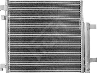 Hart 646 616 - Конденсатор, кондиціонер autocars.com.ua