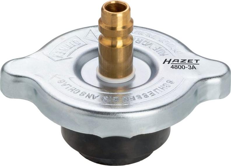 HAZET 4800-3 - Адаптер та ком.  перевірки систем охолодження autocars.com.ua
