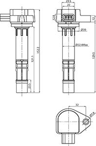 HC-Cargo 150673 - Катушка зажигания avtokuzovplus.com.ua