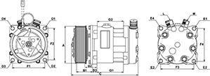 HC-Cargo 241212 - Компрессор кондиционера autodnr.net