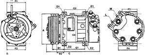 HC-Cargo 241272 - Компресор, кондиціонер autocars.com.ua