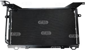 HC-Cargo 260424 - Конденсатор, кондиціонер autocars.com.ua