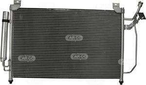 HC-Cargo 261204 - Конденсатор, кондиціонер autocars.com.ua