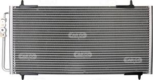 HC-Cargo 261243 - Конденсатор, кондиціонер autocars.com.ua