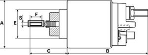 HC-Cargo 335854 - Тяговое реле, стартер autodnr.net