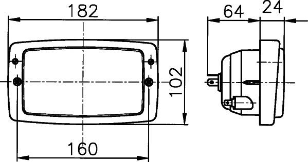 HELLA 1AD 996 018-651 - Основна фара autocars.com.ua