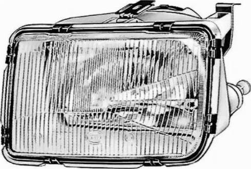 HELLA 1AH 004 050-131 - Основна фара autocars.com.ua