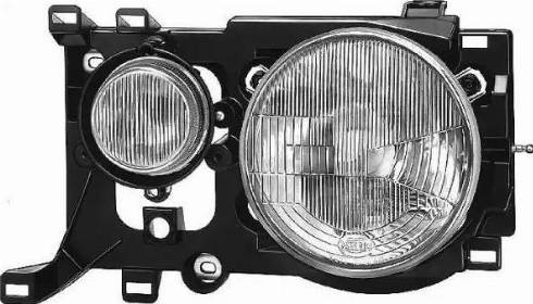 HELLA 1D7 963 100-011 - Основна фара autocars.com.ua