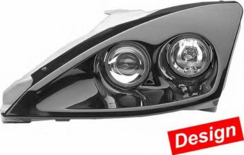 HELLA 1LL 008 367-891 - Комплект головних фар autocars.com.ua