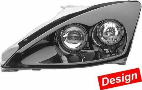 HELLA 1DL 008 367-811 - Комплект головних фар autocars.com.ua