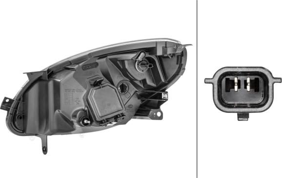 HELLA 1E7 271 510-321 - Основна фара autocars.com.ua