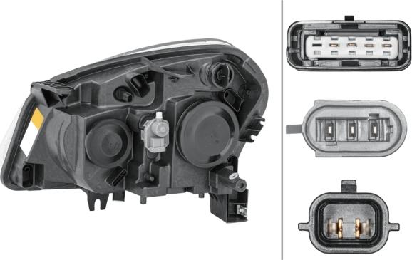 HELLA 1EF 238 042-021 - Основна фара autocars.com.ua