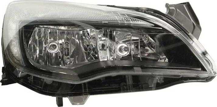 HELLA 1EG 010 011-621 - Основна фара autocars.com.ua