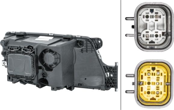 HELLA 1EH 354 987-011 - Основна фара autocars.com.ua