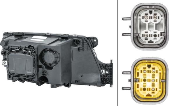 HELLA 1EH 354 987-031 - Основна фара autocars.com.ua