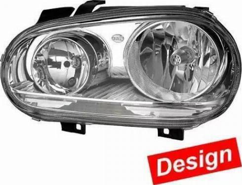 HELLA 1EJ 009 292-011 - Основна фара autocars.com.ua