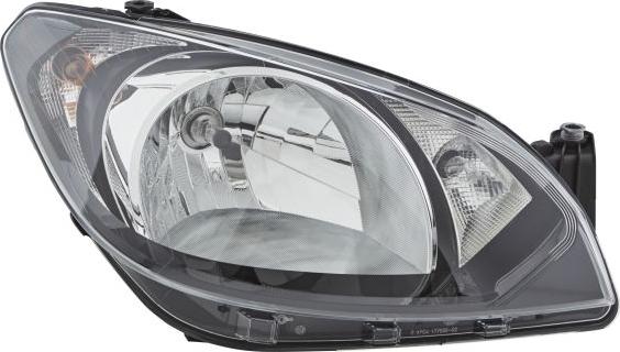 HELLA 1EJ 010 672-021 - Основна фара autocars.com.ua