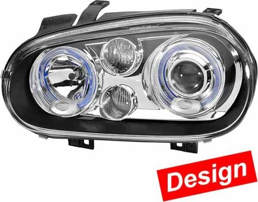 HELLA 1EL 009 300-031 - Основна фара autocars.com.ua