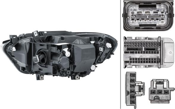 HELLA 1EX 011 930-421 - Основна фара autocars.com.ua