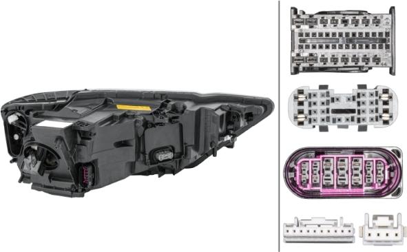 HELLA 1EX 012 865-511 - Основна фара autocars.com.ua