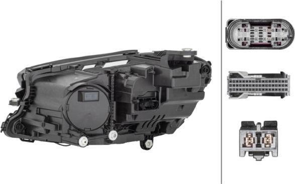 HELLA 1EX 014 215-321 - Основна фара autocars.com.ua