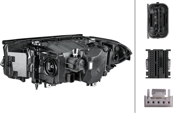 HELLA 1EX 354 836-061 - Основна фара autocars.com.ua