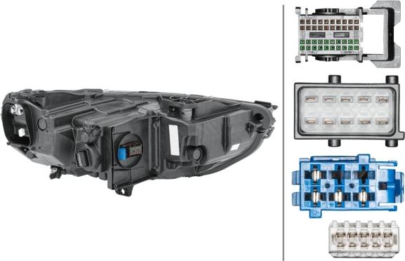 HELLA 1EX 354 869-111 - Основна фара autocars.com.ua