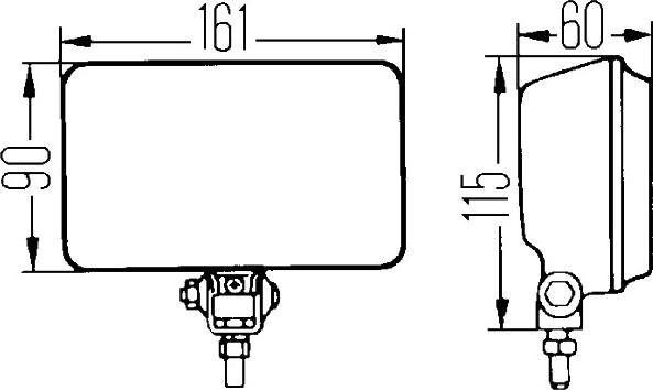 HELLA 1FB 005 860-031 - Фара дальнього світла autocars.com.ua