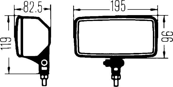 HELLA 1FD 005 700-051 - Фара дальнього світла autocars.com.ua