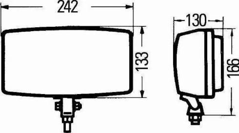 HELLA 1FE 002 537-001 - Фара дальнього світла autocars.com.ua