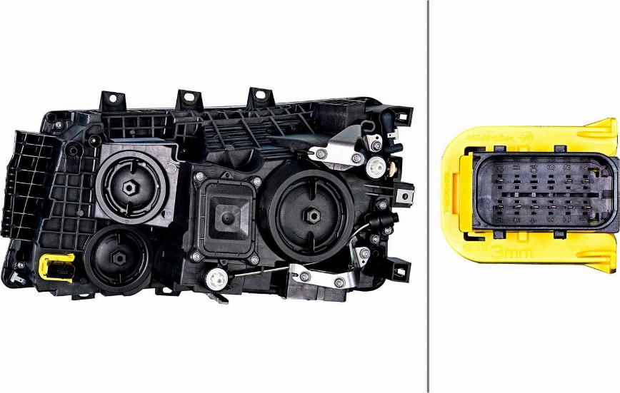 HELLA 1LH 011 804-081 - Основна фара autocars.com.ua