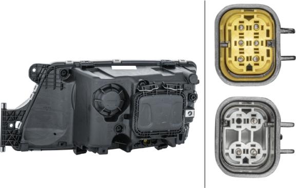 HELLA 1LH 354 987-201 - Основна фара autocars.com.ua