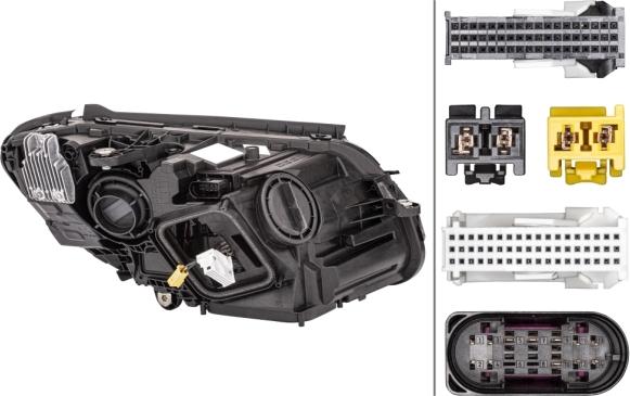 HELLA 1LX 013 063-631 - Основна фара autocars.com.ua