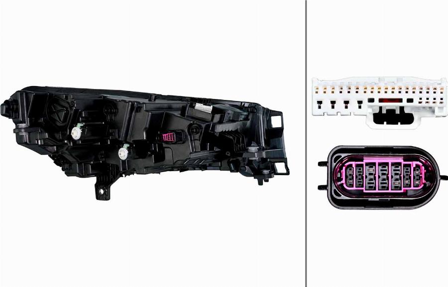 HELLA 1LX 014 773-931 - Основна фара autocars.com.ua